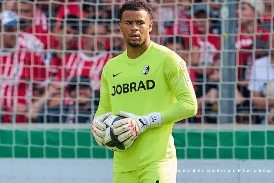 Atubolu, le gardien germano-nigérian de Fribourg, prêt pour un grand saut