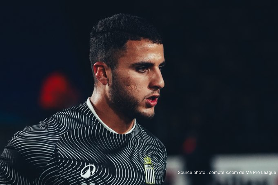 Yacine Titraoui milieu de terrain Royal Charleroi SC Belgian Pro League
