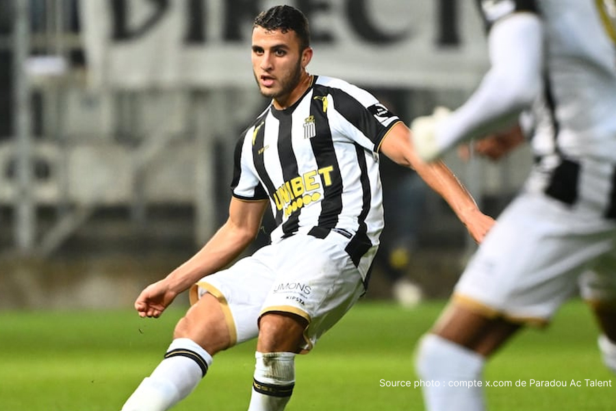 Yacine Titraoui milieu de terrain Royal Charleroi SC Belgian Pro League