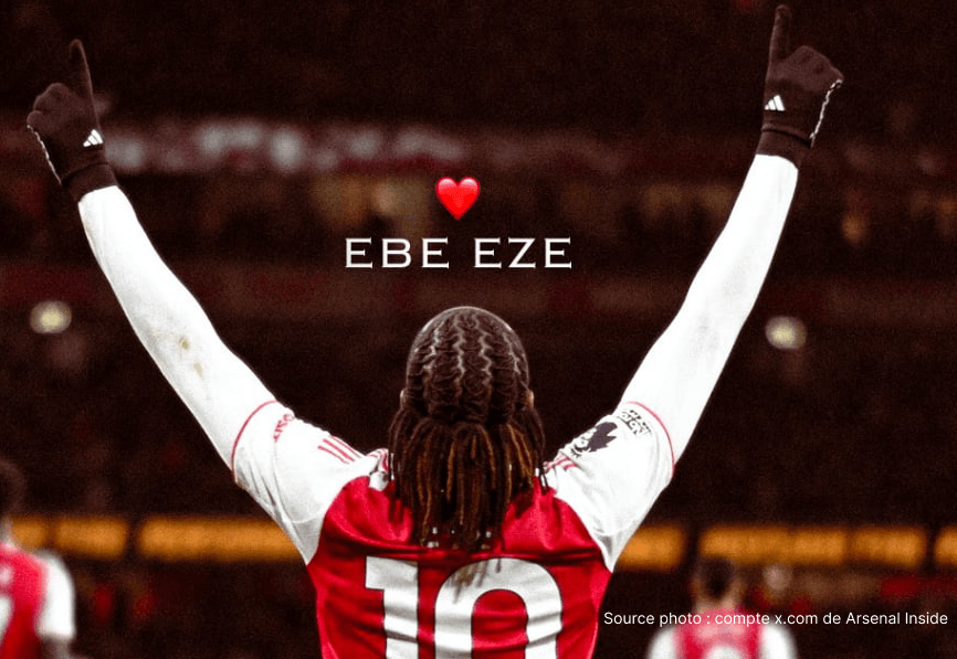 Arsenal : cinq absents à l'entraînement mais le retour d'Eze rassure