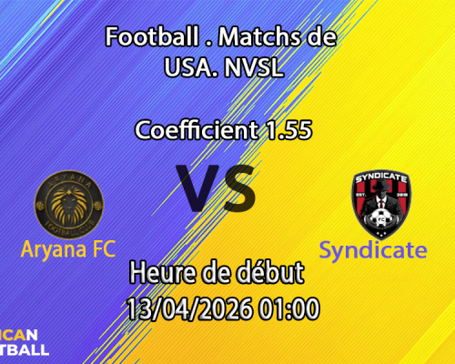 Pronostic Aryana FC – Syndicate