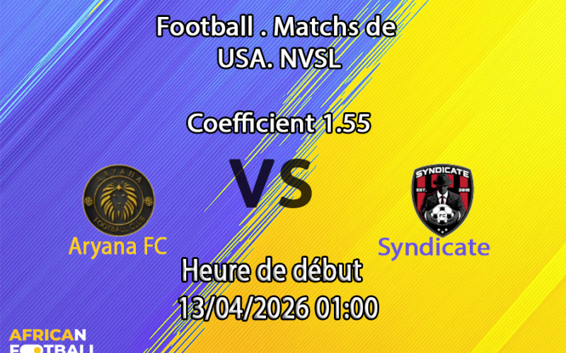 Pronostic Aryana FC – Syndicate