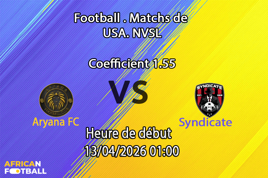 Pronostic Aryana FC – Syndicate