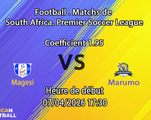 Pronostic Magesi – Marumo