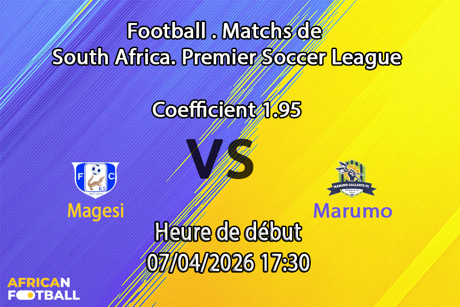 Pronostic Magesi – Marumo