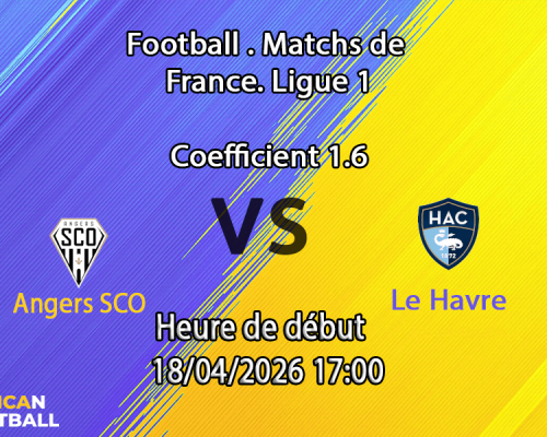 Pronostic Angers SCO – Le Havre