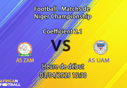 Pronostic AS ZAM – AS UAM