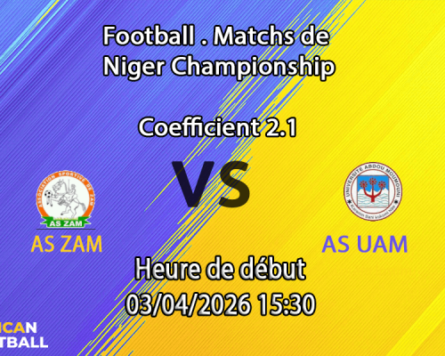 Pronostic AS ZAM – AS UAM