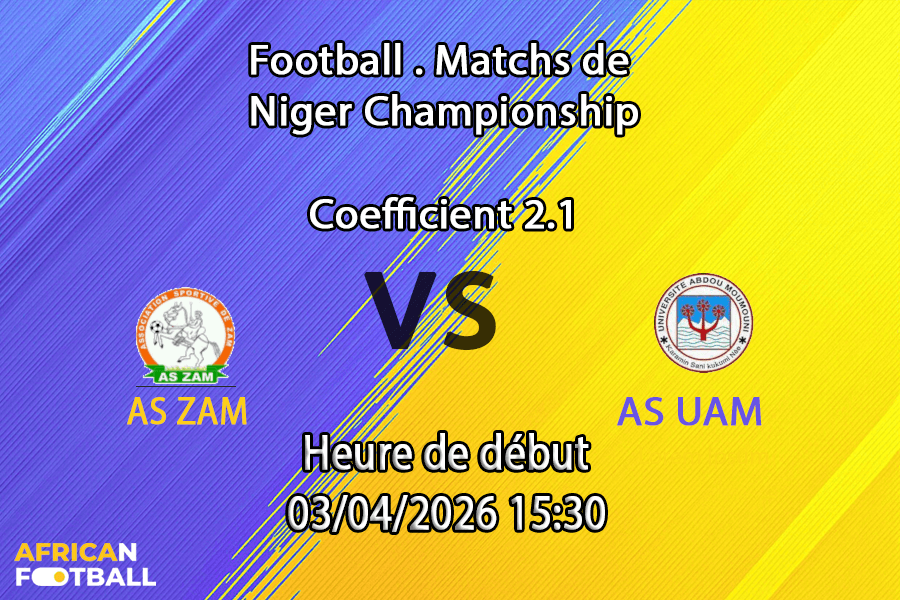 Pronostic AS ZAM – AS UAM