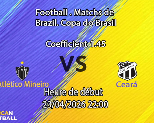 Pronostic Atlético Mineiro – Ceará