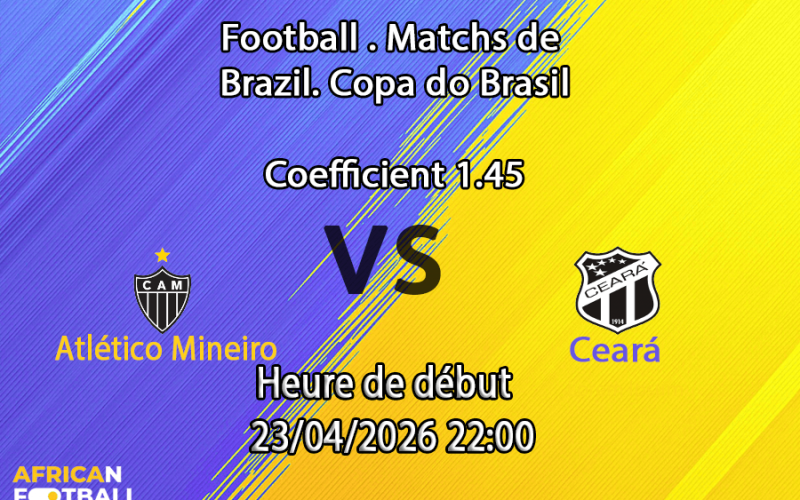 Pronostic Atlético Mineiro – Ceará