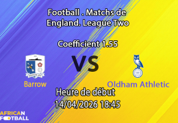 Pronostic Barrow – Oldham Athletic