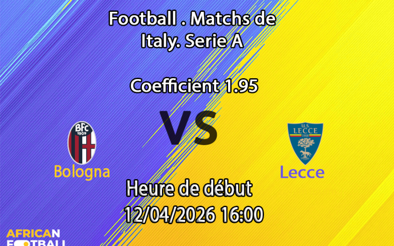 Pronostic Bologna – Lecce