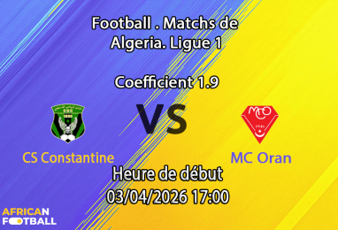 Pronostic CS Constantine – MC Oran