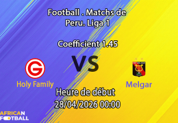 Pronostic Deportivo Garcilaso vs FBC Melgar Liga 1 Pérou 28 avril 2026 african-football.com