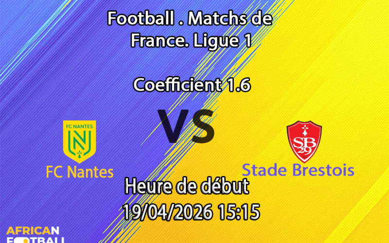 Pronostic FC Nantes – Stade Brestois