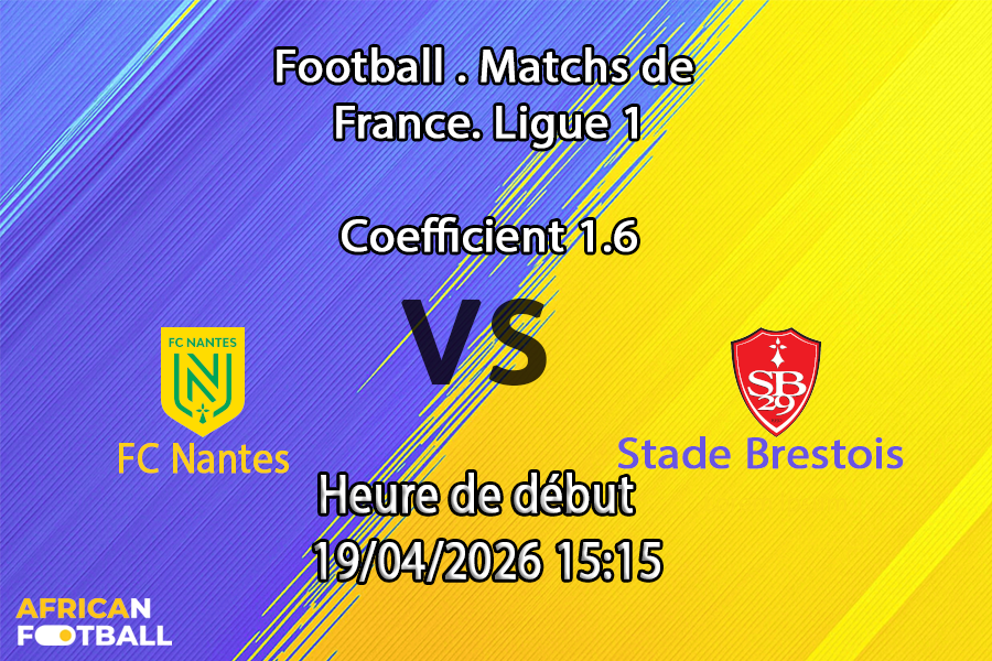 Pronostic FC Nantes – Stade Brestois