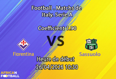 Pronostic Fiorentina – Sassuolo
