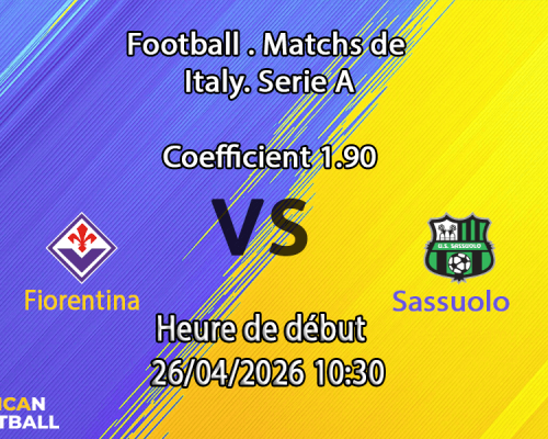Pronostic Fiorentina – Sassuolo