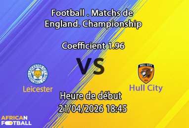 Pronostic Leicester – Hull City