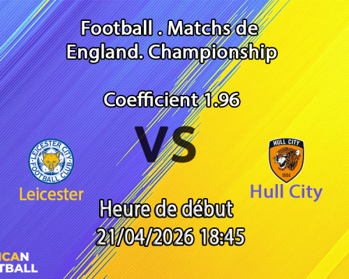 Pronostic Leicester – Hull City