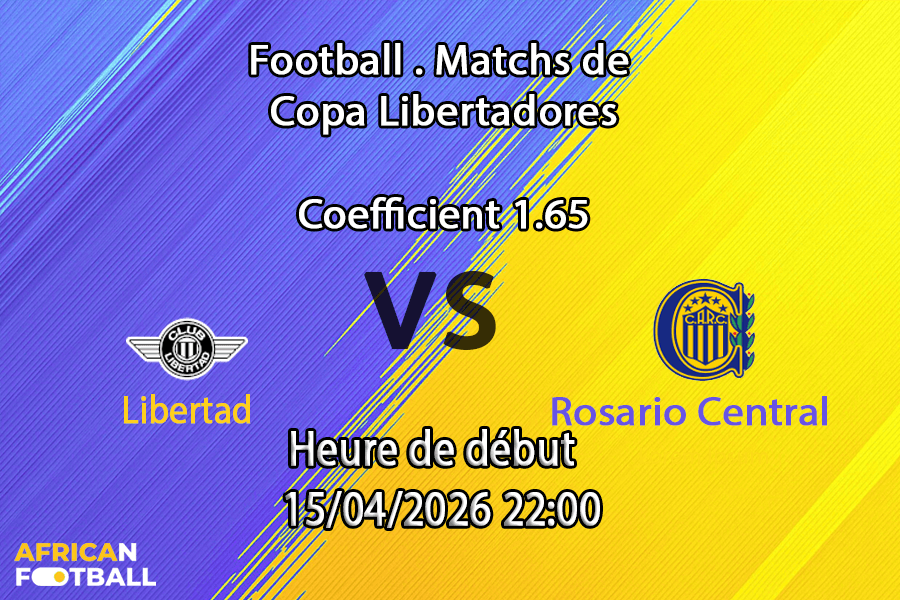 Pronostic Libertad – Rosario Central