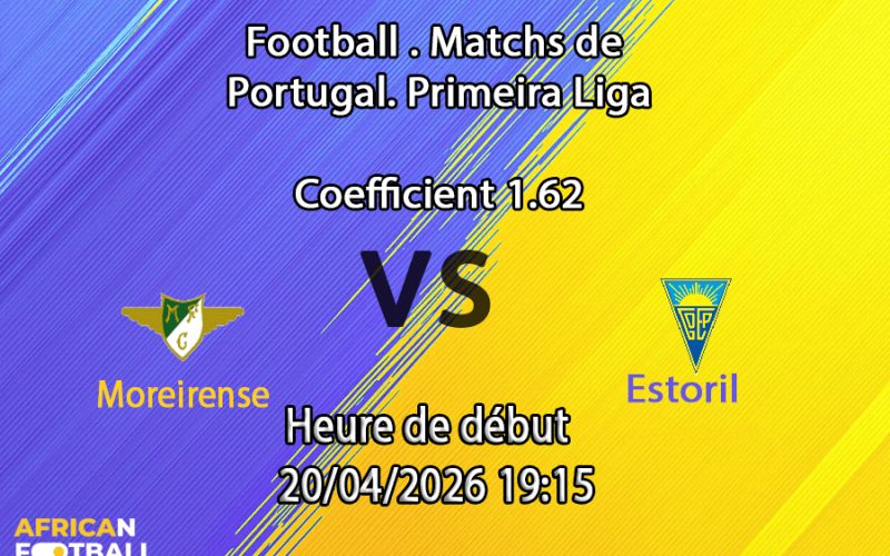 Pronostic Moreirense – Estoril