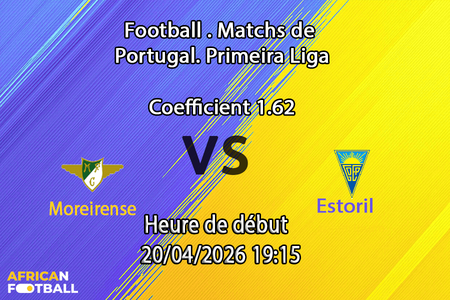Pronostic Moreirense – Estoril