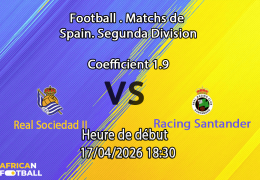 Pronostic Real Sociedad II – Racing Santander
