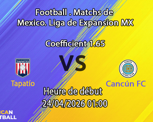 Pronostic Tapatío – Cancún FC
