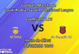 Pronostic Al Feiha – Al-Riyadh SC