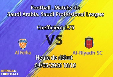 Pronostic Al Feiha – Al-Riyadh SC