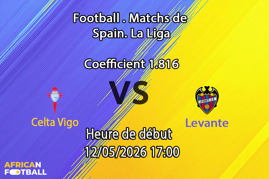 Pronostic Celta Vigo – Levante