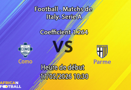 Pronostic Como Parme au Stade Sinigaglia Serie A 37e journée 17 mai 2026, Nico Paz et Assane Diao