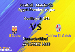 Pronostic El Gouna - Tala'ea El-Gaish
