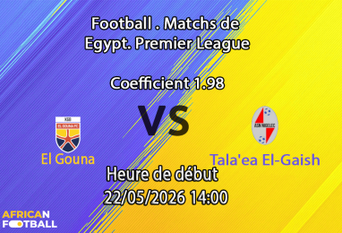 Pronostic El Gouna - Tala'ea El-Gaish