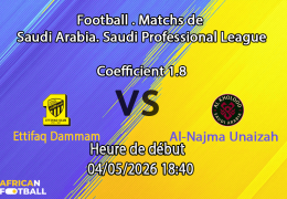 Pronostic Ettifaq Dammam – Al-Najma Unaizah