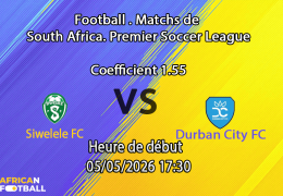 Pronostic Siwelele FC – Durban City FC