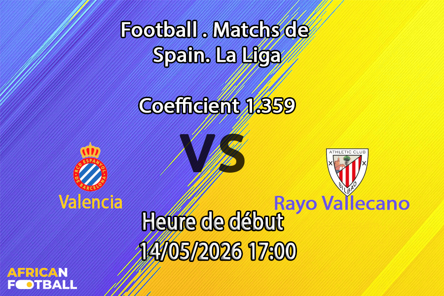 Pronostic Valencia - Rayo Vallecano