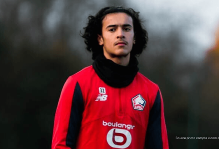 Ayyoub Bouaddi milieu marocain LOSC Lille, ciblé par Bayern Munich Arsenal PSG mercato juin 2026