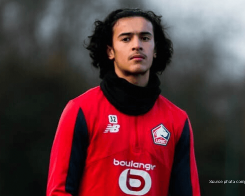 Ayyoub Bouaddi milieu marocain LOSC Lille, ciblé par Bayern Munich Arsenal PSG mercato juin 2026