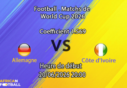 Pronostic Allemagne - Côte d'Ivoire – BMO Field Toronto, Coupe du Monde 2026 Groupe E, 20 juin 2026
