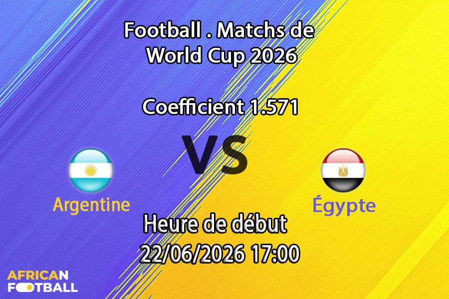 Pronostic Argentine Autriche – AT&T Stadium Arlington, Coupe du Monde 2026, groupe J, 22 juin