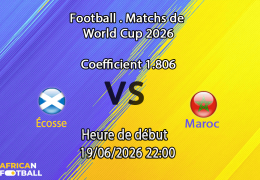 Pronostic Écosse - Maroc