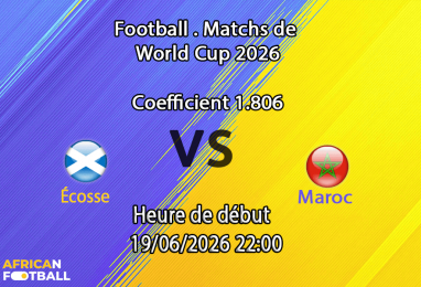 Pronostic Écosse - Maroc