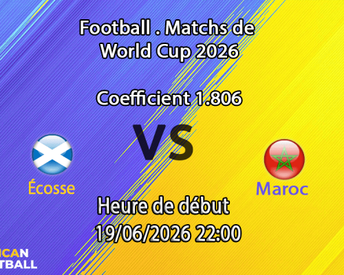 Pronostic Écosse - Maroc