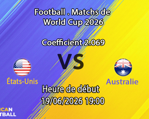Pronostic États-Unis - Australie
