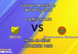 Pronostic MAS Fez Renaissance Berkane – Complexe Sportif de Fès, Botola Pro 21 juin 2026