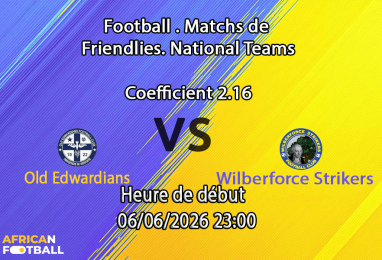 Pronostic Old Edwardians Wilberforce Strikers – Sierra Leone Premier League journée 30, 6 juin 2026