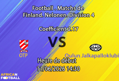 Pronostic OTP Oulun Jalkapalloklubi – derby Nelonen D6 à Pateniemi 2 TN Oulu, 11 juin 2026